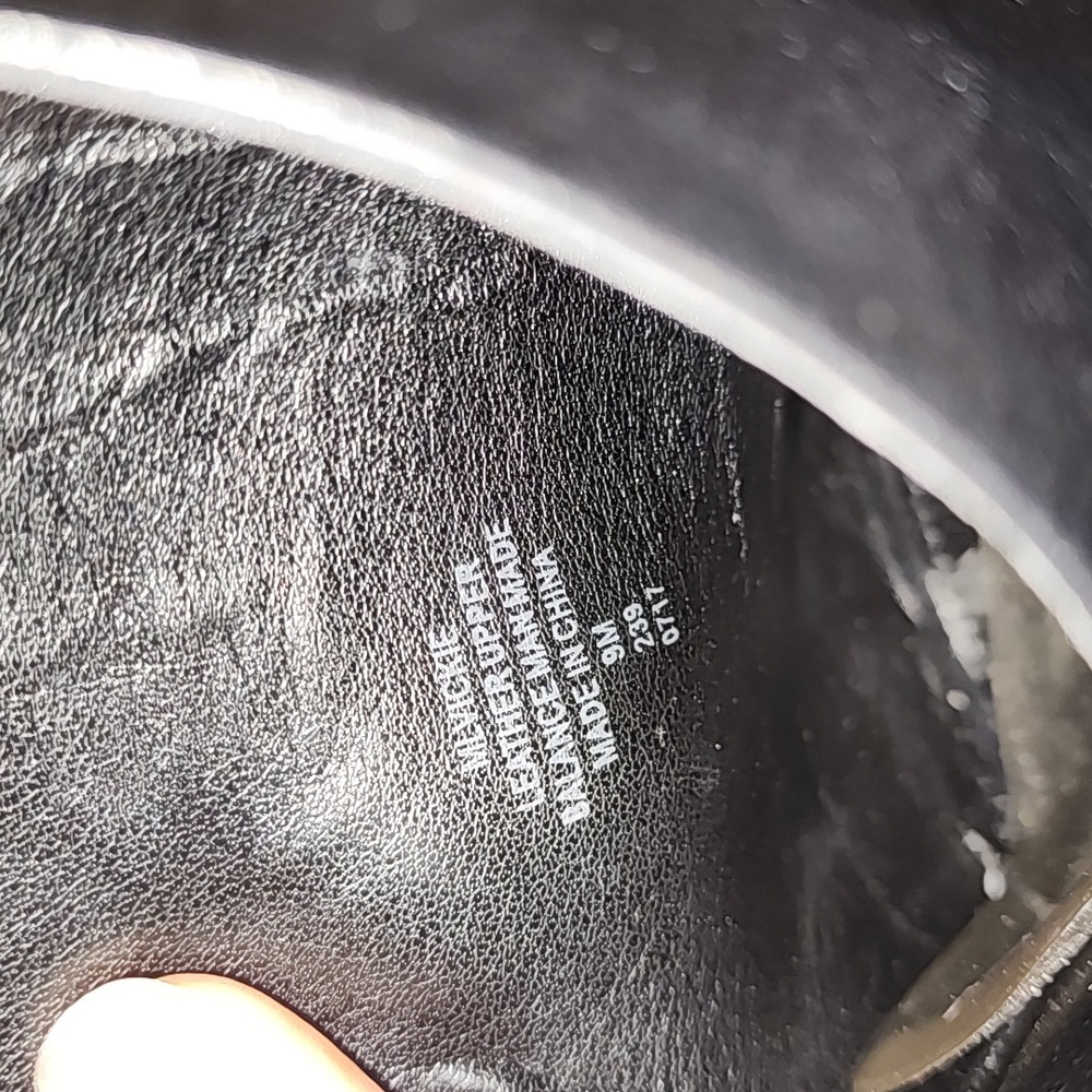 Women's Black Peep Toe Heels 9M - Picture 10 of 10